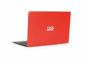 Notebook mediaBOOK 14 červená barva
