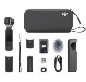 Outdoorová kamera DJI Osmo Pocket 3 Creator Combo černá barva

