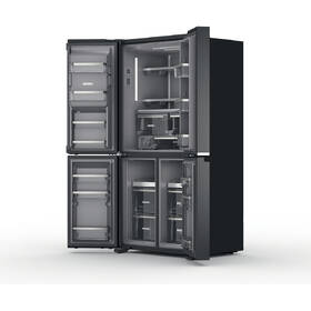 Americká lednice Whirlpool WQ9I FO2BX EF černá barva
