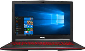 Notebook MSI GL63 8SD černá barva
