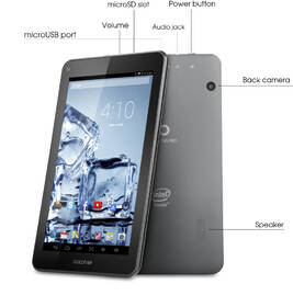 Dotykový tablet GoClever Insignia 700 PRO černá barva
