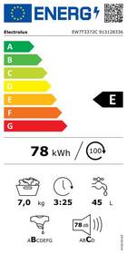 Pračka Electrolux EW7T3372C bílá barva
