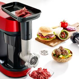 Kuchyňský robot Tefal QB515G38 červená barva
