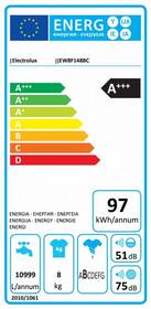 Pračka Electrolux EW8F148BC bílá barva
