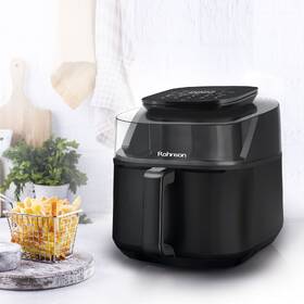 Fritéza horkovzdušná Rohnson R-2838 SmartChef Wi-Fi 5,5 l černá barva
