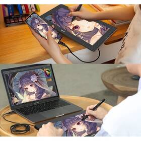 Kabel XPPen USB-C for Artist 2nd Gen (10, 12, 13, 16) černá barva
