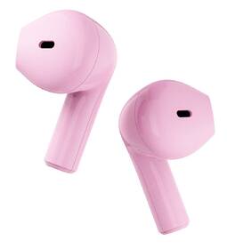 Sluchátka Happy Plugs Joy růžová barva
