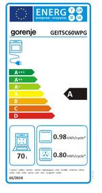 Indukční sporák Gorenje GEIT5C60WPG 
