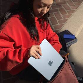 Notebook Apple 13" M4 10× GPU, 24GB, 512GB - blankytně modrý CZ 
