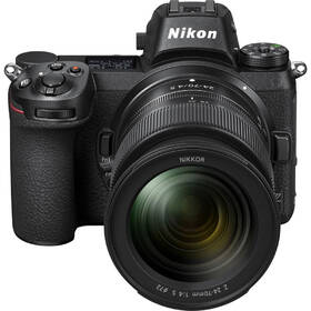 Digitální fotoaparát Nikon Z6 + 24-70 + adaptér bajonetu FTZ + 64 GB XQD karta černá barva
