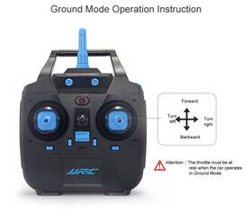 Mini Dron JJR/C H23 2.4G 4 kanálový, 6osý gyroskop žlutá barva
