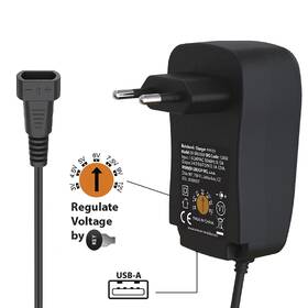 Napájecí adaptér WG univerzální + 13 adaptérů černá barva

