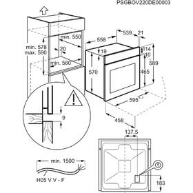 Trouba Electrolux EOH3H00BX nerez
