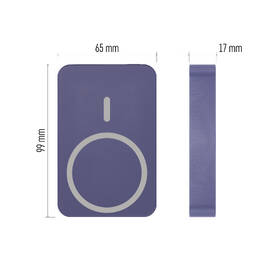 Powerbank EMOS WI 1046, 10 000 mAh, 20 W+Wireless modrá barva
