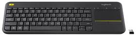 Klávesnice Logitech K400 Plus, CZ/SK černá barva
