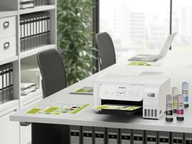 Tiskárna multifunkční Epson EcoTank L3266 bílá barva
