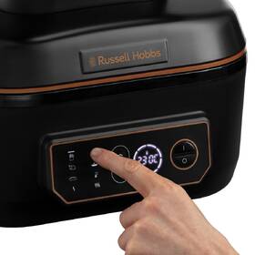 Multifunkční hrnec RUSSELL HOBBS 26520-56 SatisFry Air&Grill Multi, 5,5 l černá barva
