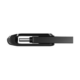 USB Flash SanDisk 256GB USB-C černá barva
