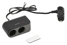 Rozdvojka Compass 07422 12/24V + 2x USB 2100mA 
