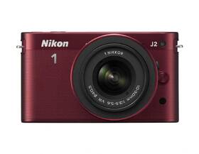 Digitální fotoaparát Nikon 1 J2 + 10-30 VR červená barva
