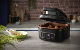 Multifunkční hrnec RUSSELL HOBBS 26520-56 SatisFry Air&Grill Multi, 5,5 l černá barva
