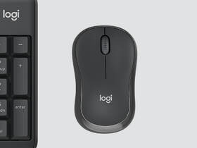 Klávesnice s myší Logitech MK295 Silent, CZ/SK - grafitová 
