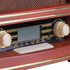 Radiopřijímač Orava RR-55 hnědá barva
