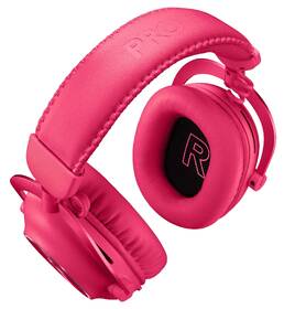 Headset Logitech G PRO X 2 Lightspeed Wireless růžová barva
