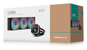 Vodní chladič DeepCool LQ360 černá barva
