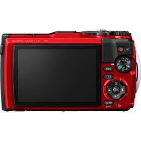 Digitální fotoaparát Olympus TG-6 červená barva
