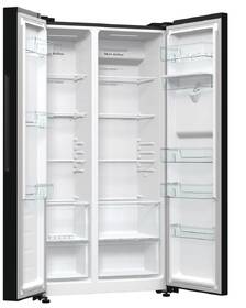 Americká lednice Hisense RS711N4WFE černá barva
