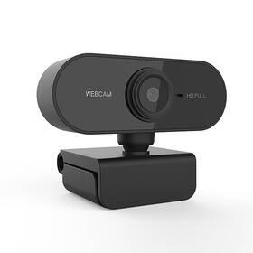 Webkamera Powerton Full HD 1080p USB černá barva
