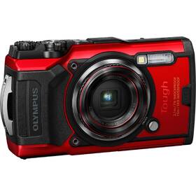Digitální fotoaparát Olympus TG-6 červená barva
