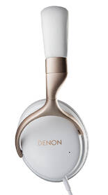 Sluchátka Denon AH-GC25W bílá barva
