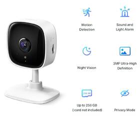 IP kamera TP-Link Tapo C110 bílá barva
