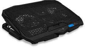 Chladící podložka pro NTB Connect IT FrostWind do 15,6" černá barva
