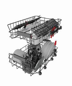Myčka nádobí Whirlpool WSIO 3T125 6PE X nerez
