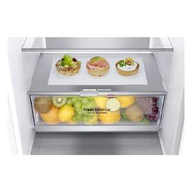 Chladnička s mrazničkou LG GBB72SWUCN1 bílá barva

