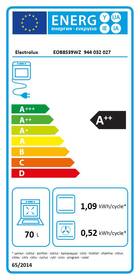 Trouba Electrolux EOB8S39WZ černá barva
