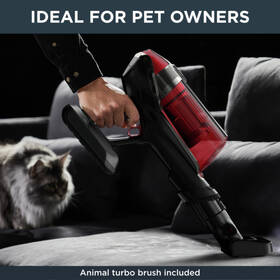 Tyčový vysavač Rowenta RH98A9WO X-Force Flex 12.60 Auto Animal Care 3v1 červená barva
