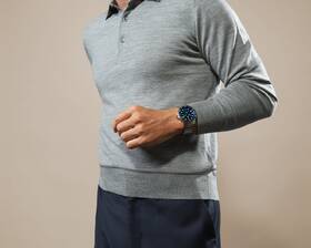Chytré hodinky Withings Scanwatch Horizon - Special Edition 43mm modrá barva
