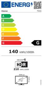 Televize Hisense 75A6K 

