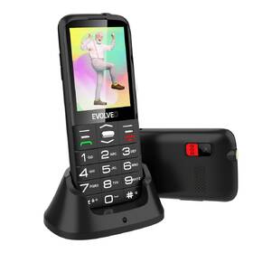 Mobilní telefon Evolveo EasyPhone XO černá barva
