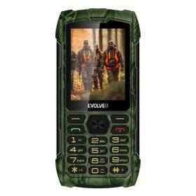 Mobilní telefon Evolveo StrongPhone H1 zelená barva
