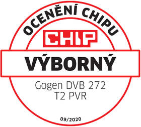 Set-top box GoGEN DVB 272 T2 PVR černá barva
