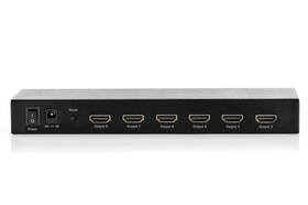 HDMI rozbočovač Digitus 8 port, podpora 4K černá barva
