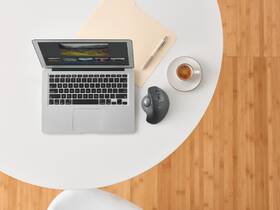 Myš Logitech MX Ergo Trackball šedá barva
