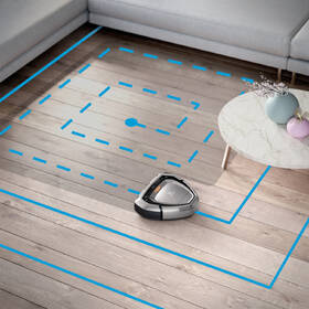 Robotický vysavač Electrolux PI91-5BSM stříbrná barva
