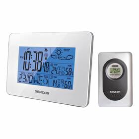 Meteorologická stanice Sencor SWS 51 W bílá barva
