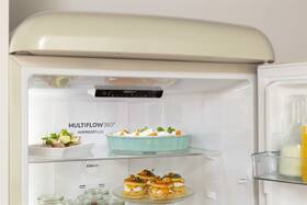 Chladnička s mrazničkou Gorenje ONRK619DC krémová barva

